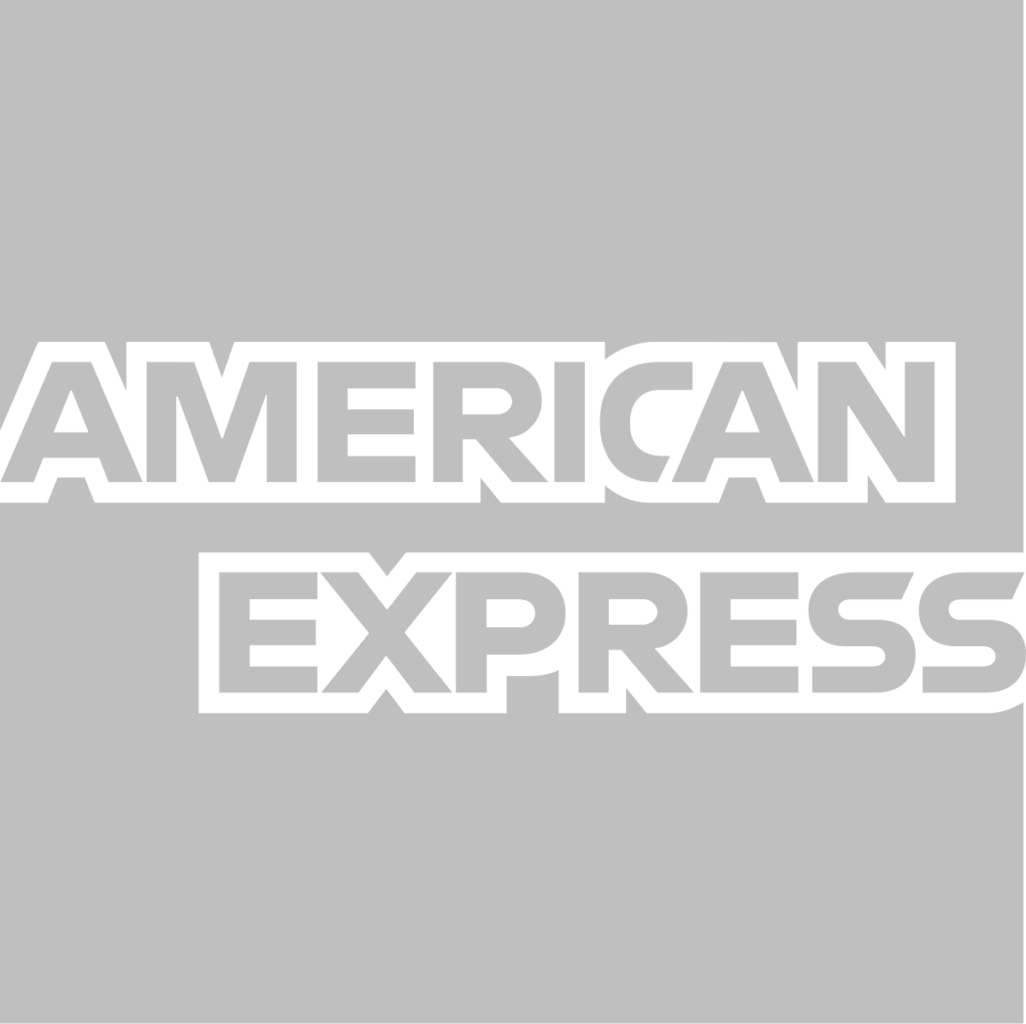 American Express logo grey